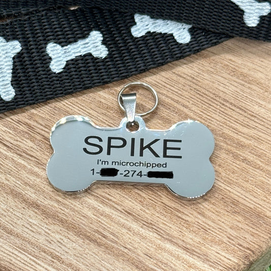 Dog Tag Pet ID Stainless Steel - Embellish My Heart