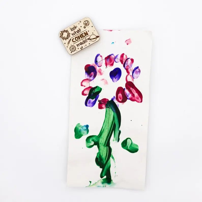 Look What I Made Magnet, Kids, Child, Artwork, Fridge, Magnet, Refrigerator, School, Homework, Kid, - Embellish My Heart