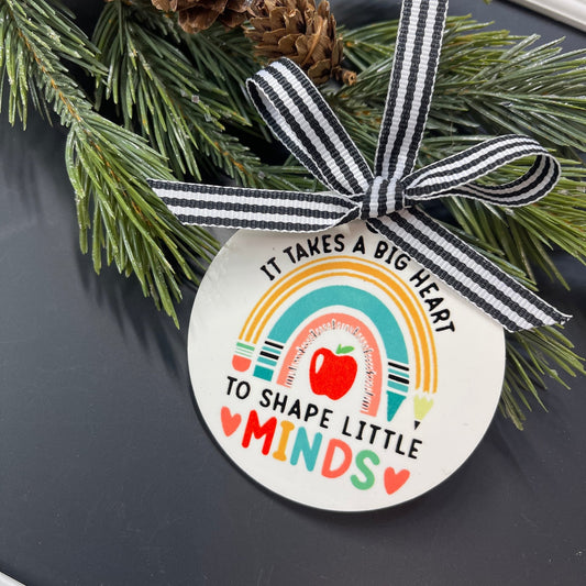 Teacher Christmas Ornament - Embellish My Heart