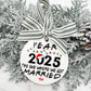 2025 Wedding Ornament – First Christmas Married – Newlywed Gift Idea - Embellish My Heart