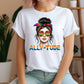 ALLY - TUDE Pride Shirt – Rainbow Heart Glasses Ally Tee, LGBTQ Support Shirt, Women’s Pride Month Apparel, Colorful Inclusive Graphic Tee - Embellish My Heart