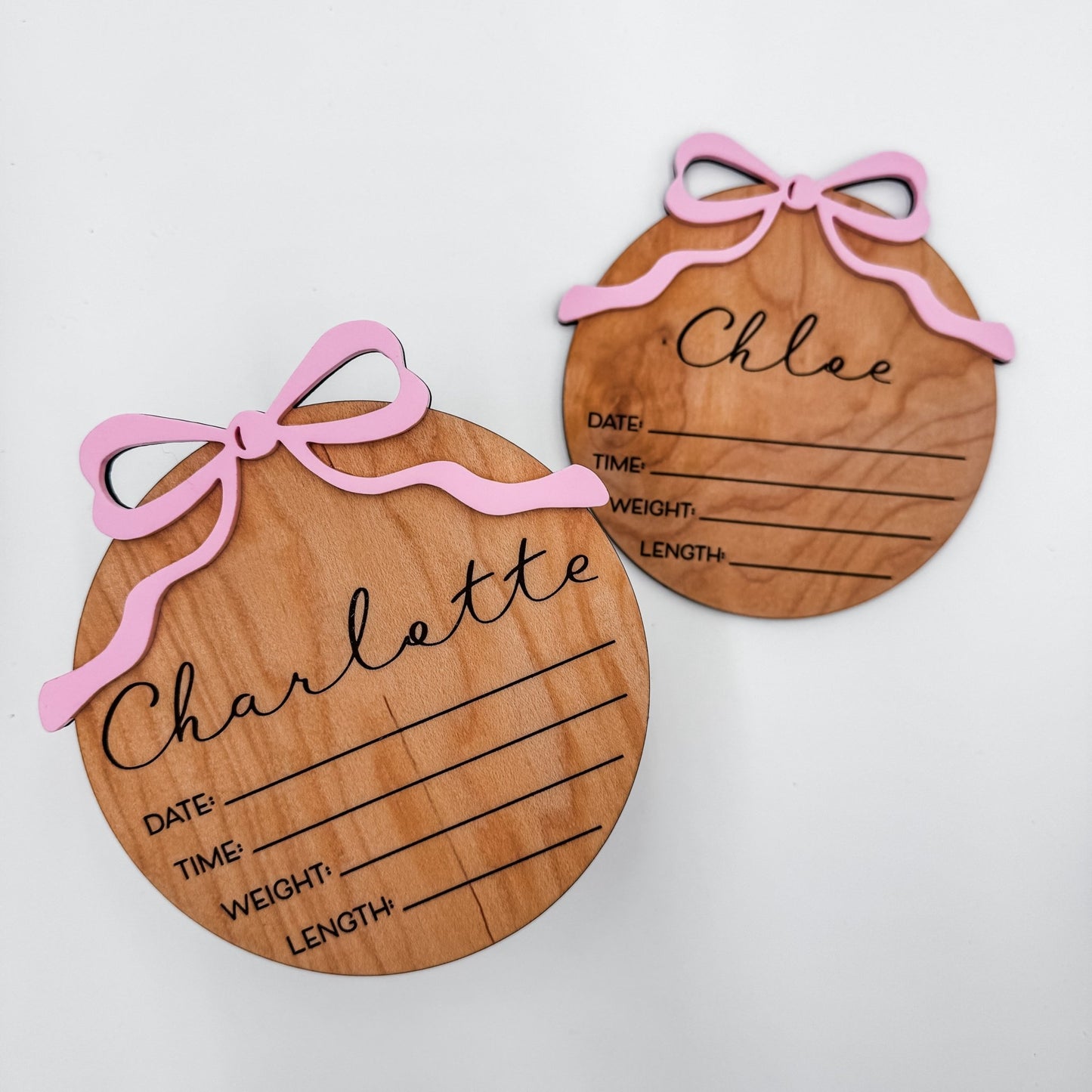 Baby Birth Announcements - Embellish My Heart