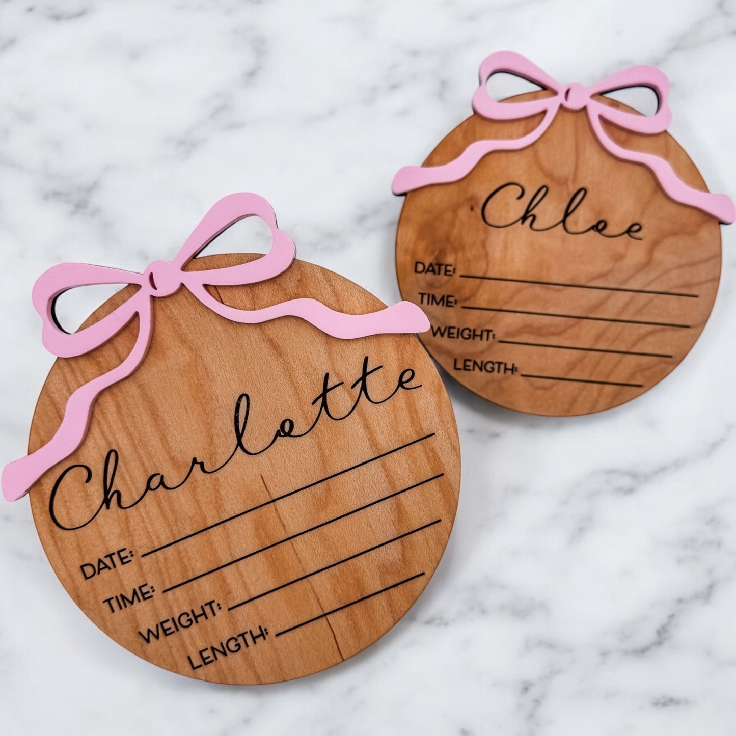 Baby Birth Announcements - Embellish My Heart