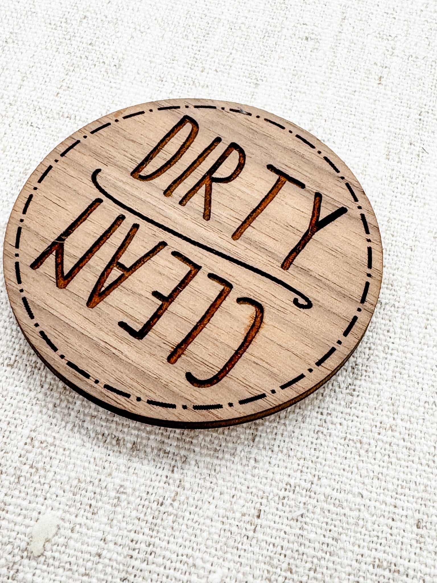 Clean Dirty Dishwasher Magnet - Embellish My Heart