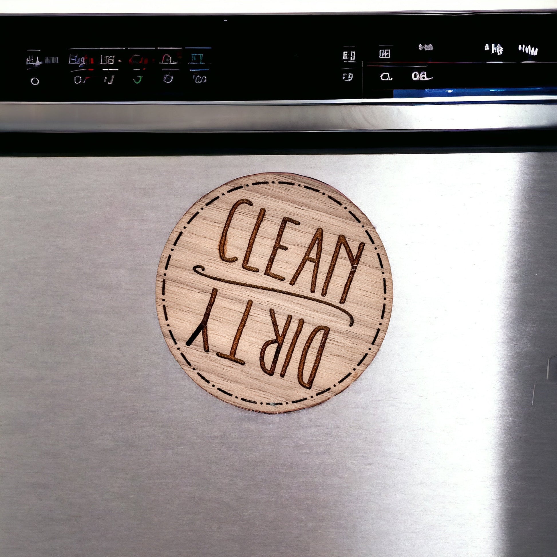 Clean Dirty Dishwasher Magnet - Embellish My Heart