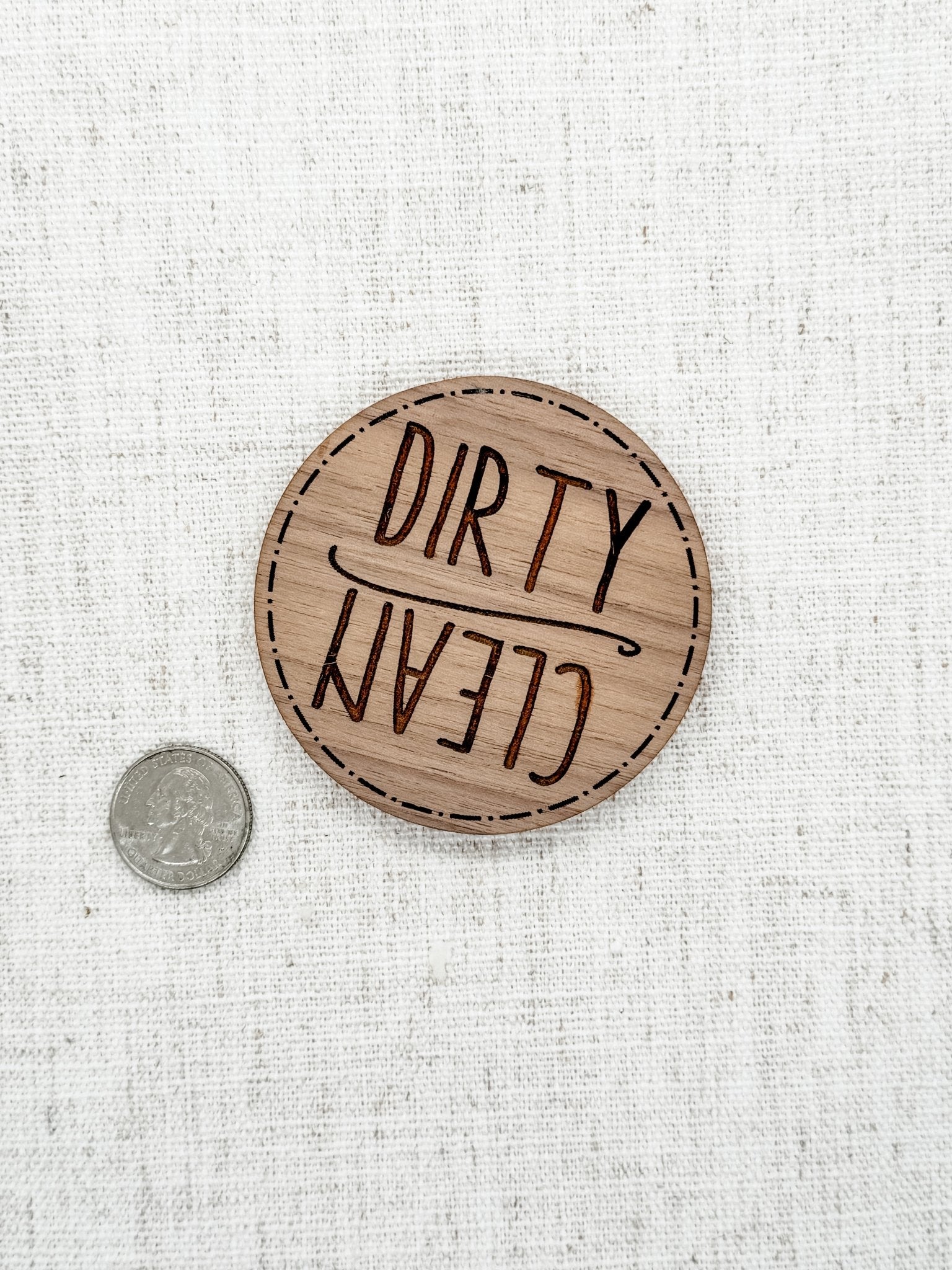 Clean Dirty Dishwasher Magnet - Embellish My Heart