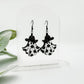 Cowgirl Daisy Ghost Dangle Earrings - Embellish My Heart
