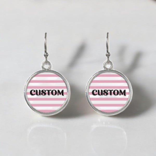 Custom Personalized Earrings