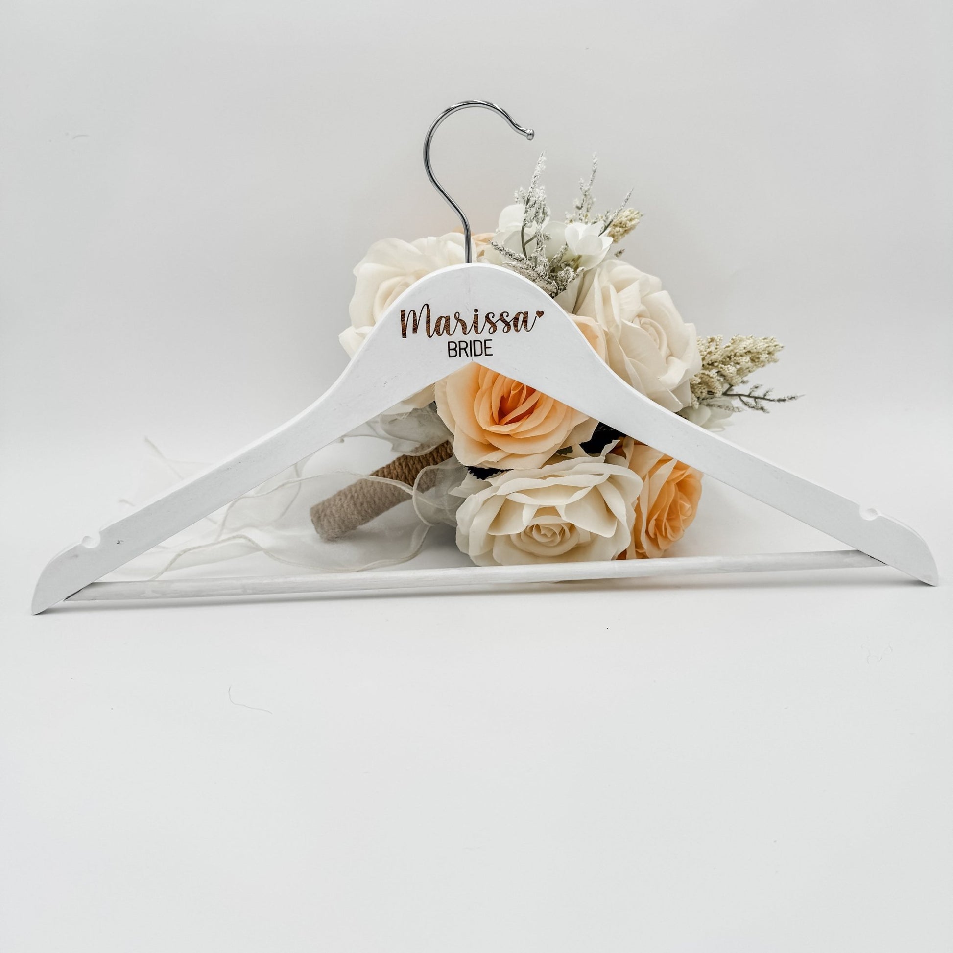 Custom Engraved Bridal Party Hangers - Embellish My Heart