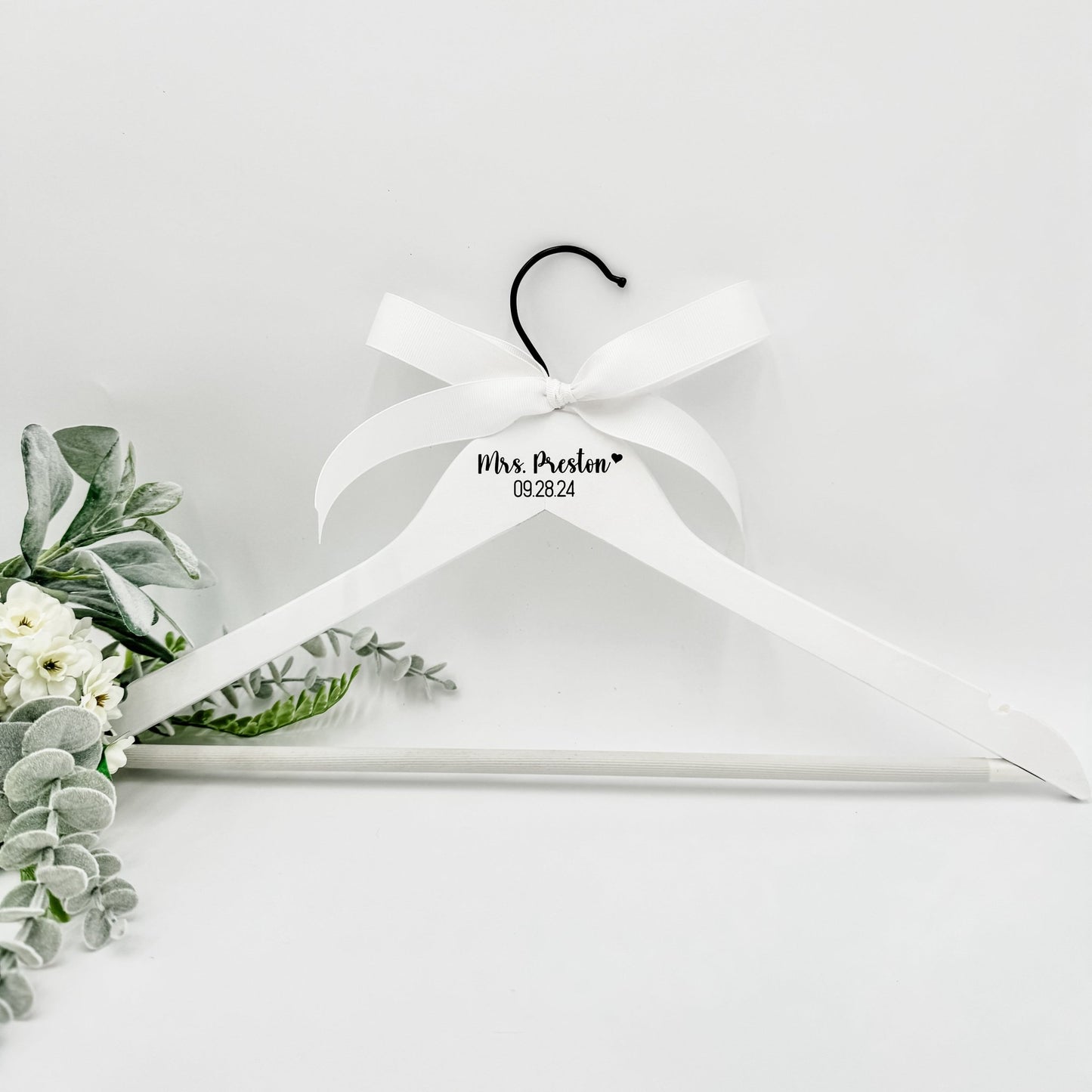Custom Engraved Bridal Party Hangers - Embellish My Heart