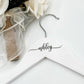 Custom Engraved Bridal Party Hangers - Embellish My Heart