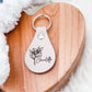 Custom Engraved Leather Keychain – Personalized with Name, Symbol, or Text - Embellish My Heart