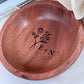 Custom Engraved Ring Dish with Your Birth Flowers – Personalized Wooden Keepsake - Embellish My Heart