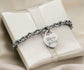 Custom Heart Bracelet Stainless Steel - Embellish My Heart