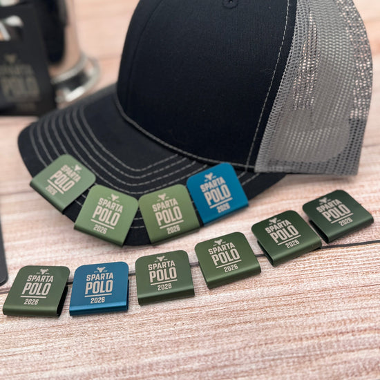 Custom Logo Hat Clip – Engraved Aluminum Clip for Teams, Clubs & Businesses - Embellish My Heart