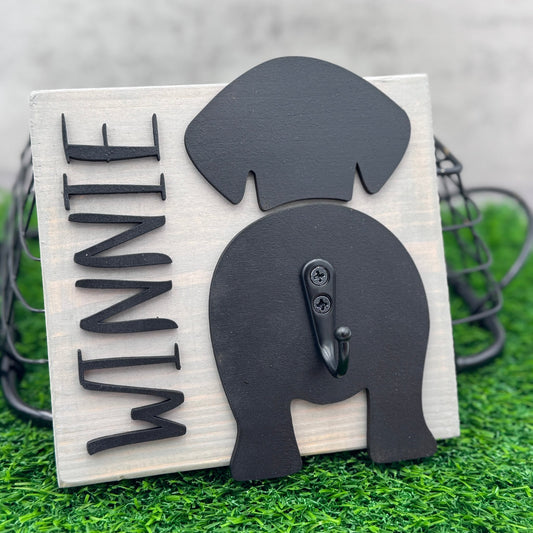 Dog leash holder - Embellish My Heart