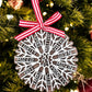 Family Snowflake Ornament - Christmas Tree Ornament with Family Names - Christmas Snowflake Name Ornament - Embellish My Heart