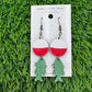 Fishing Bobber Dangle Earrings - Embellish My Heart