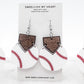 Home Plate All - Star Baseball Earrings – Game Day Jewelry for Moms, Fans + Players (Personalized Option!) - Embellish My Heart