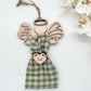 Keepsake Angel Ornament w/ Fabric Space/Angel Memorial Ornament - Embellish My Heart