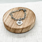 Monogram Heart Bracelet Stainless Steel - Embellish My Heart