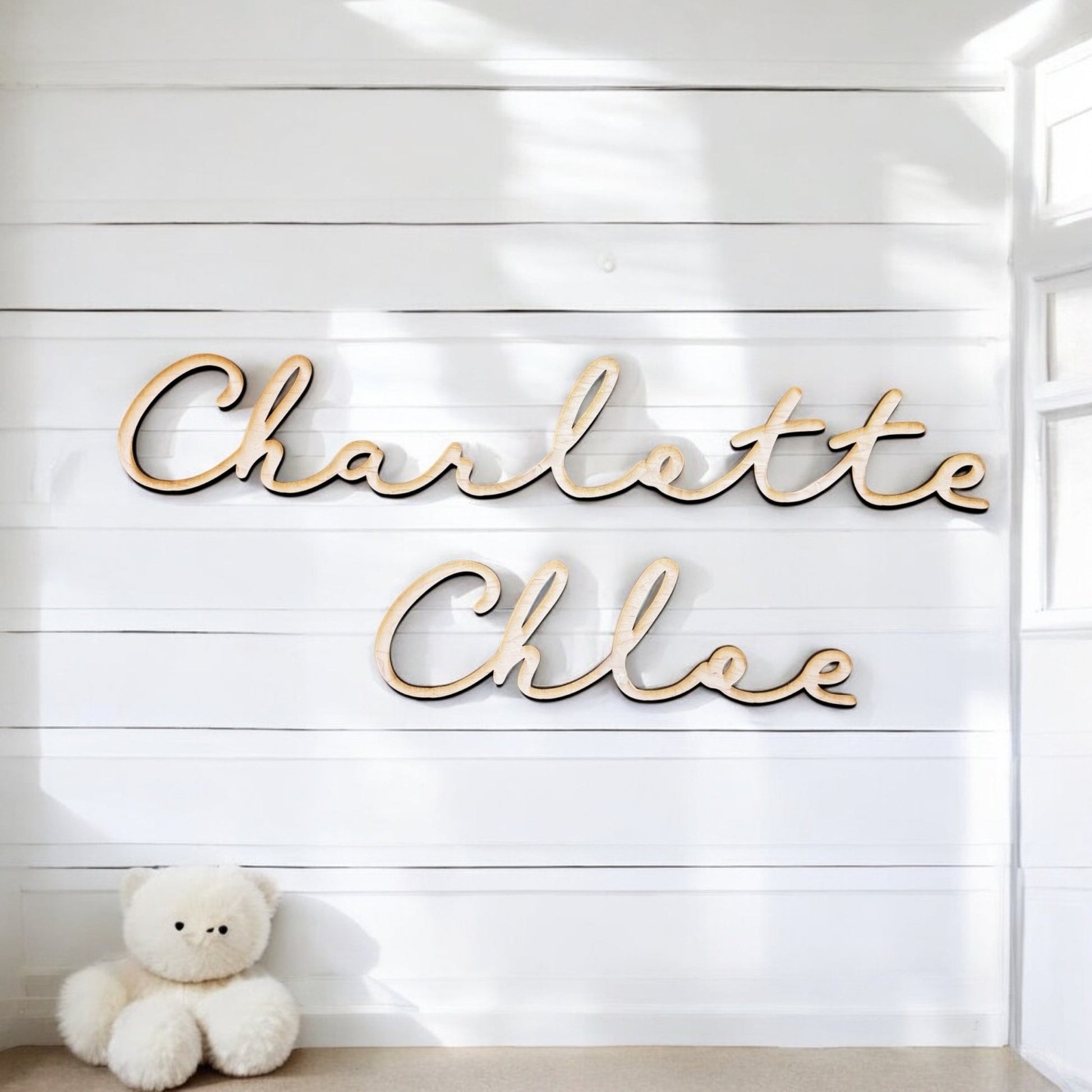 Nursey Name, Wall Decor, Custom Name Cutout - Embellish My Heart
