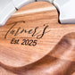 Personalized Charcuterie Cutting Board with Knives & Ramekins – Wedding Gift, Housewarming Gift, Closing Gift - Embellish My Heart