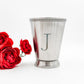 Personalized Initial Silver Cocktail Cup | Custom Engraved Gift - Embellish My Heart