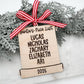 Personalized Santa’s Nice List Ornament | Custom Wooden Holiday Family Keepsake | Christmas Decoration - Embellish My Heart
