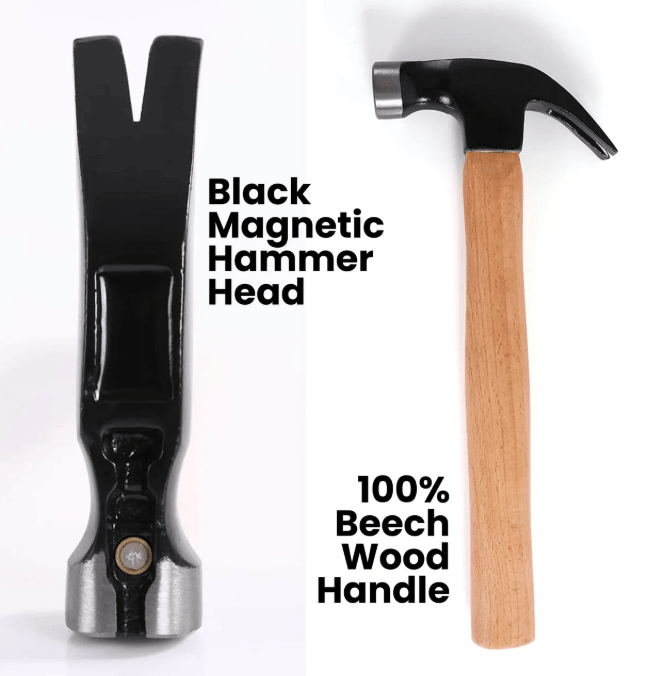 Personalized Tool Gift Set | Custom Engraved Hammer Gift for Dad, New Homeowners & Clients - Embellish My Heart
