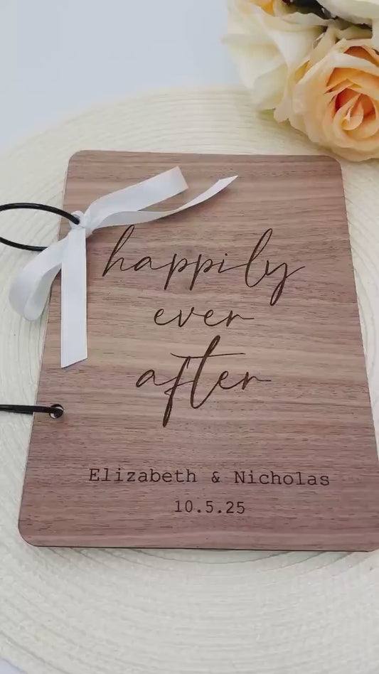 Personalized Wedding Bridal Shower Card Keeper, Wedding Card Holder, Wedding Card Keepsake, Bridal Shower Card Booklet, Card Organizer