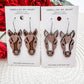 WH - Kentucky Derby Horse Head Earrings - Embellish My Heart