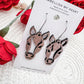 WH - Kentucky Derby Horse Head Earrings - Embellish My Heart