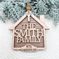 Wholesale Personalized House Ornaments | Custom Family Name + Address + Year | Realtor Closing Gift Ready - Embellish My Heart