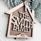 Wholesale Personalized House Ornaments | Custom Family Name + Address + Year | Realtor Closing Gift Ready - Embellish My Heart