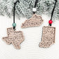 Wholesale Personalized State Ornaments | Double Layered Wood | Custom Bead Color Options - Embellish My Heart