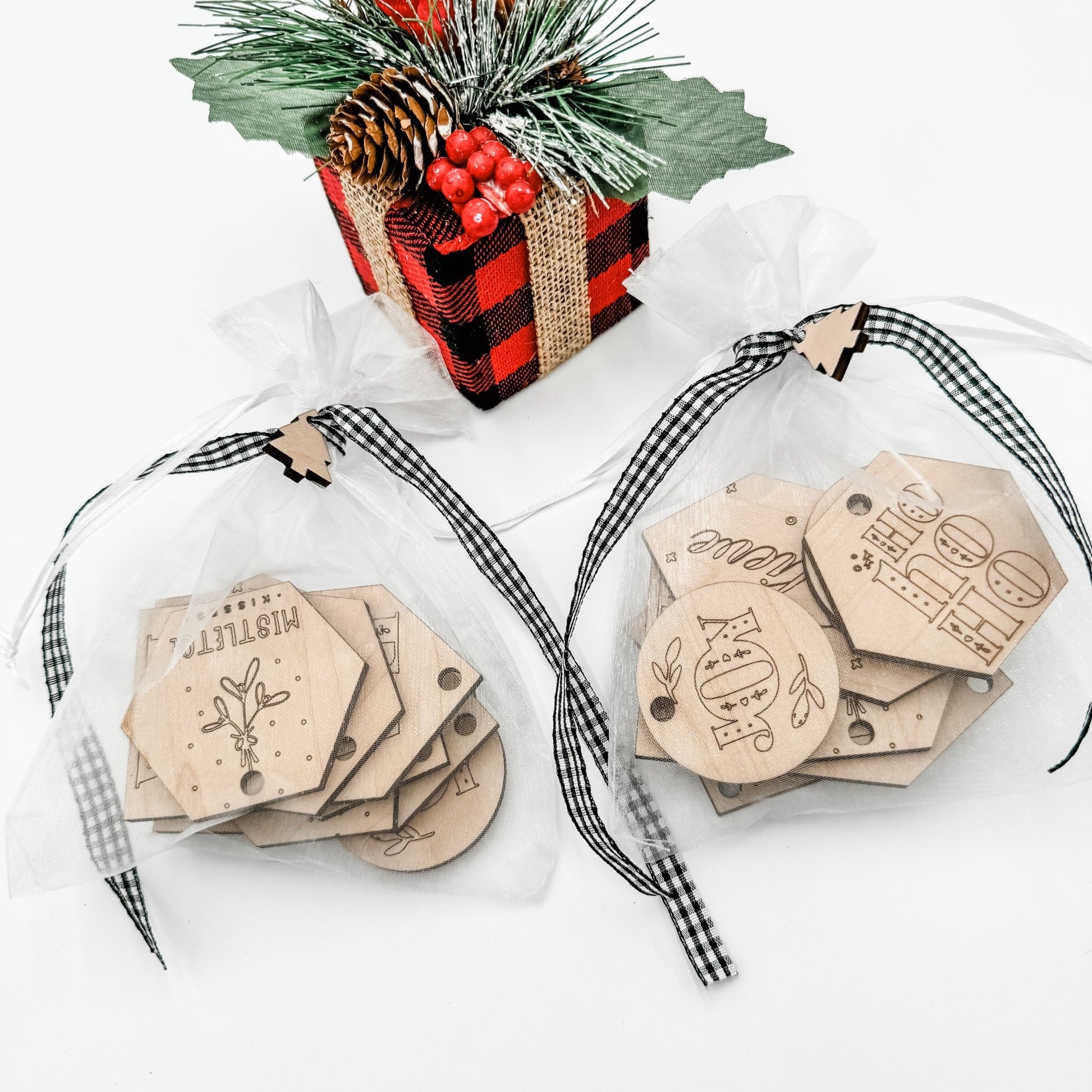 Wooden Christmas Gift Tags – Set of 10 - Embellish My Heart