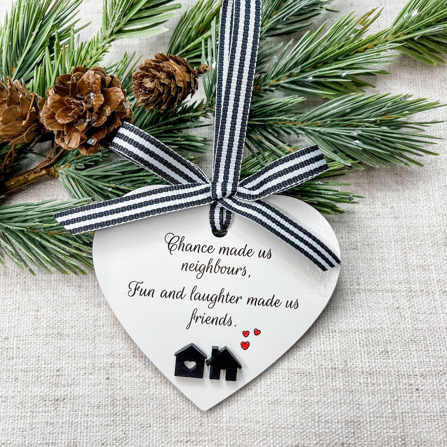 Chance Made Us Neighbors Ornament - Embellish My Heart