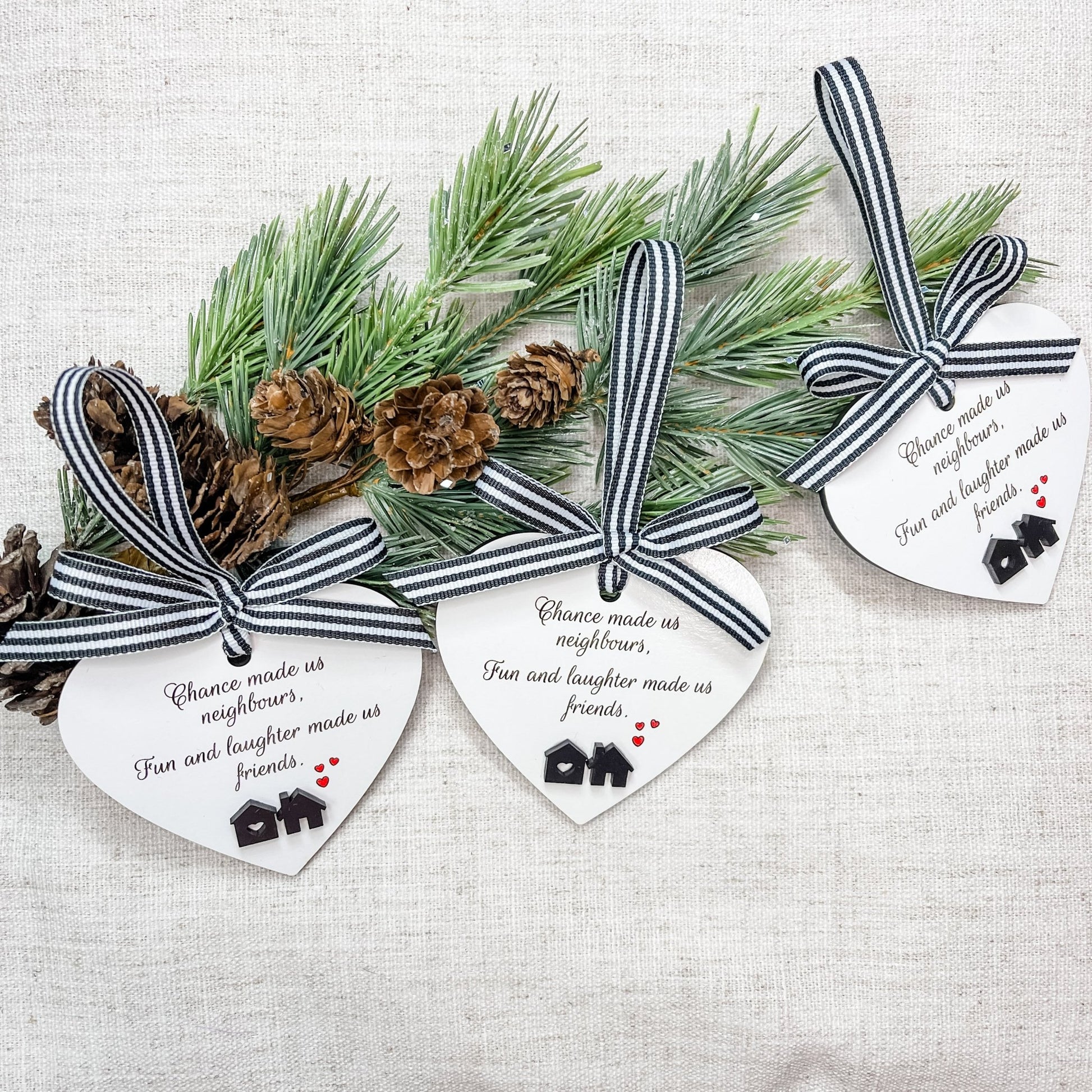 Chance Made Us Neighbors Ornament - Embellish My Heart