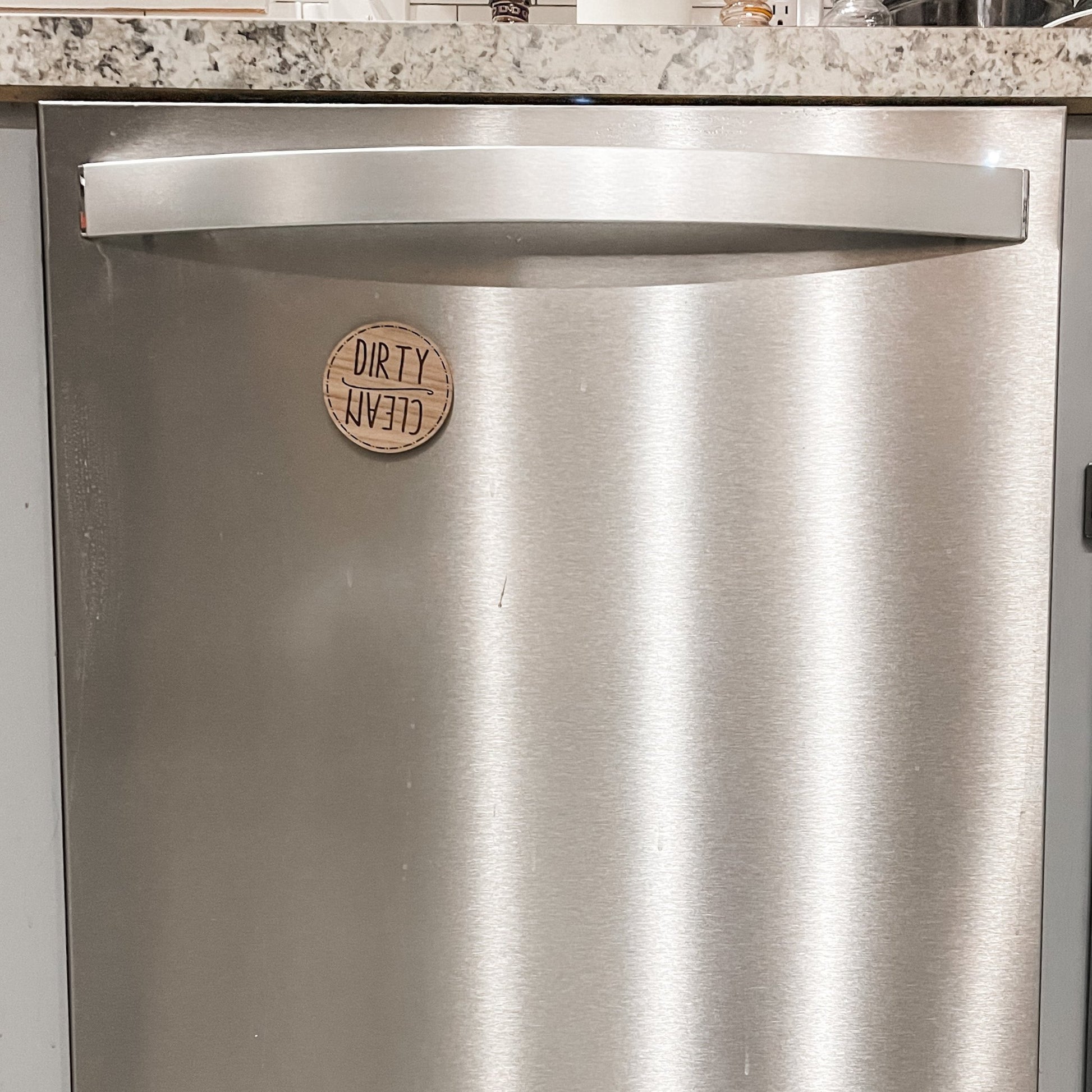 Clean Dirty Dishwasher Magnet - Embellish My Heart