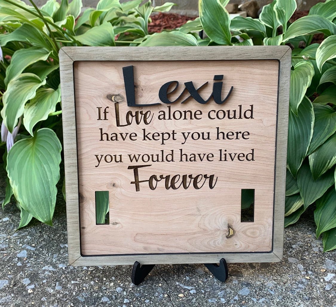 Dog Collar Remembrance Frame, Personalized Pet Loss Gift / Custom Collar Memorial / Pet Loss /Memorial - Embellish My Heart