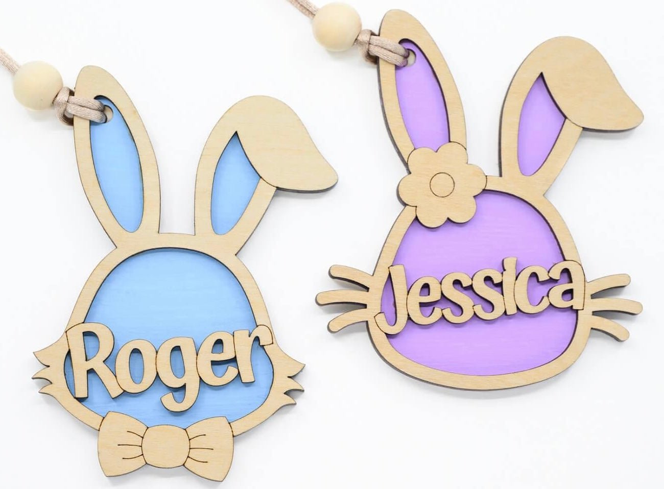 Easter Basket Tags, Name Tag, Easter, Kids, Easter, Basket Tags - Embellish My Heart