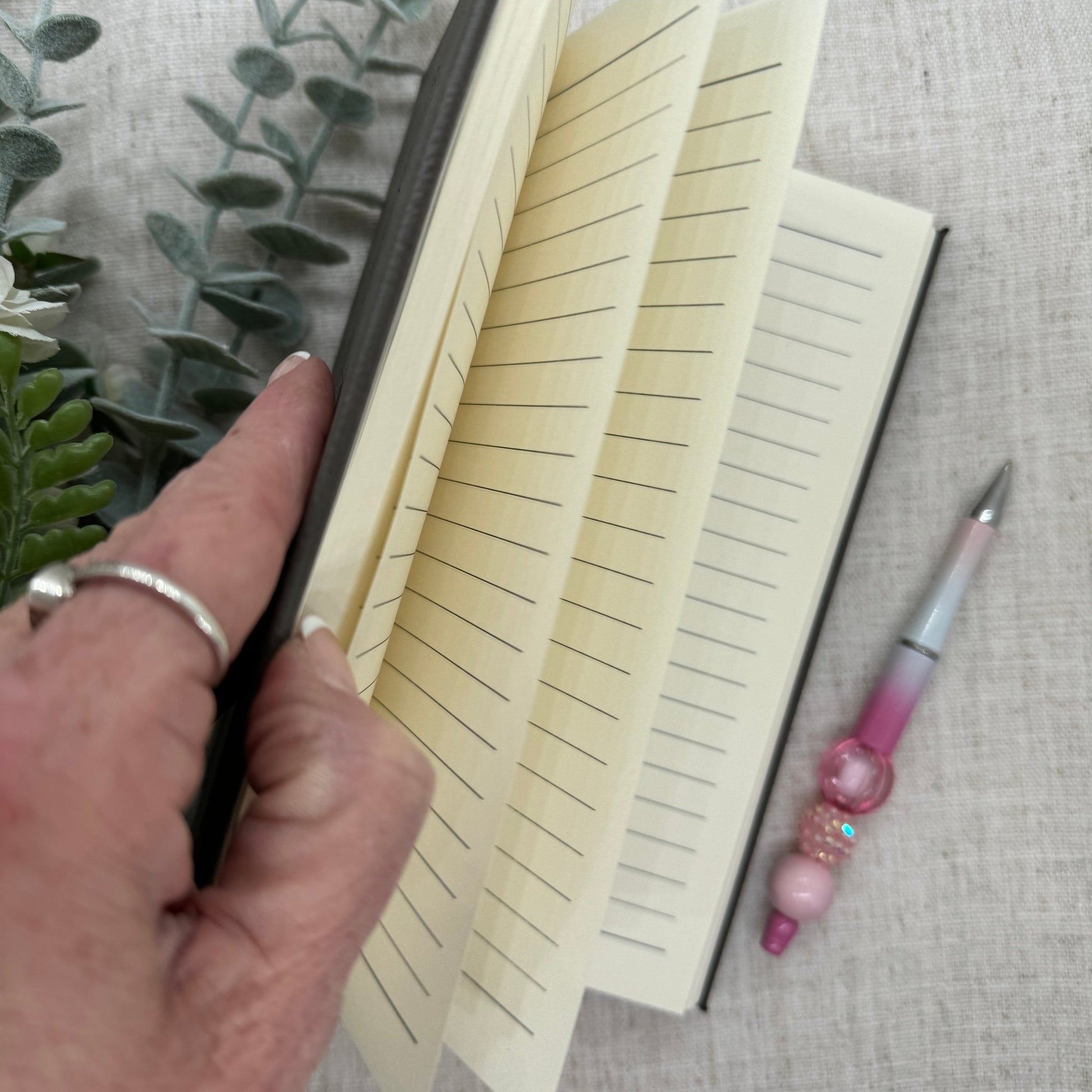 Journal personalized - Customized Journal - Personalized Notebook Gift for her for him - Embellish My Heart