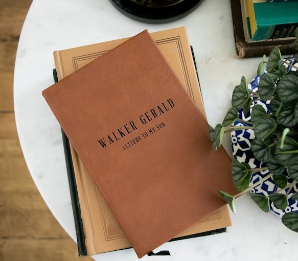 Journal personalized - Customized Journal - Personalized Notebook Gift for her for him - Embellish My Heart