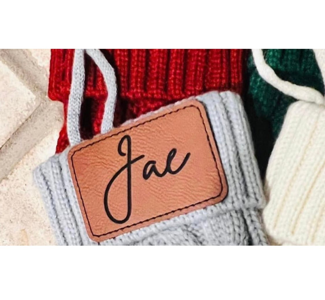 Leatherette Patch - Embellish My Heart