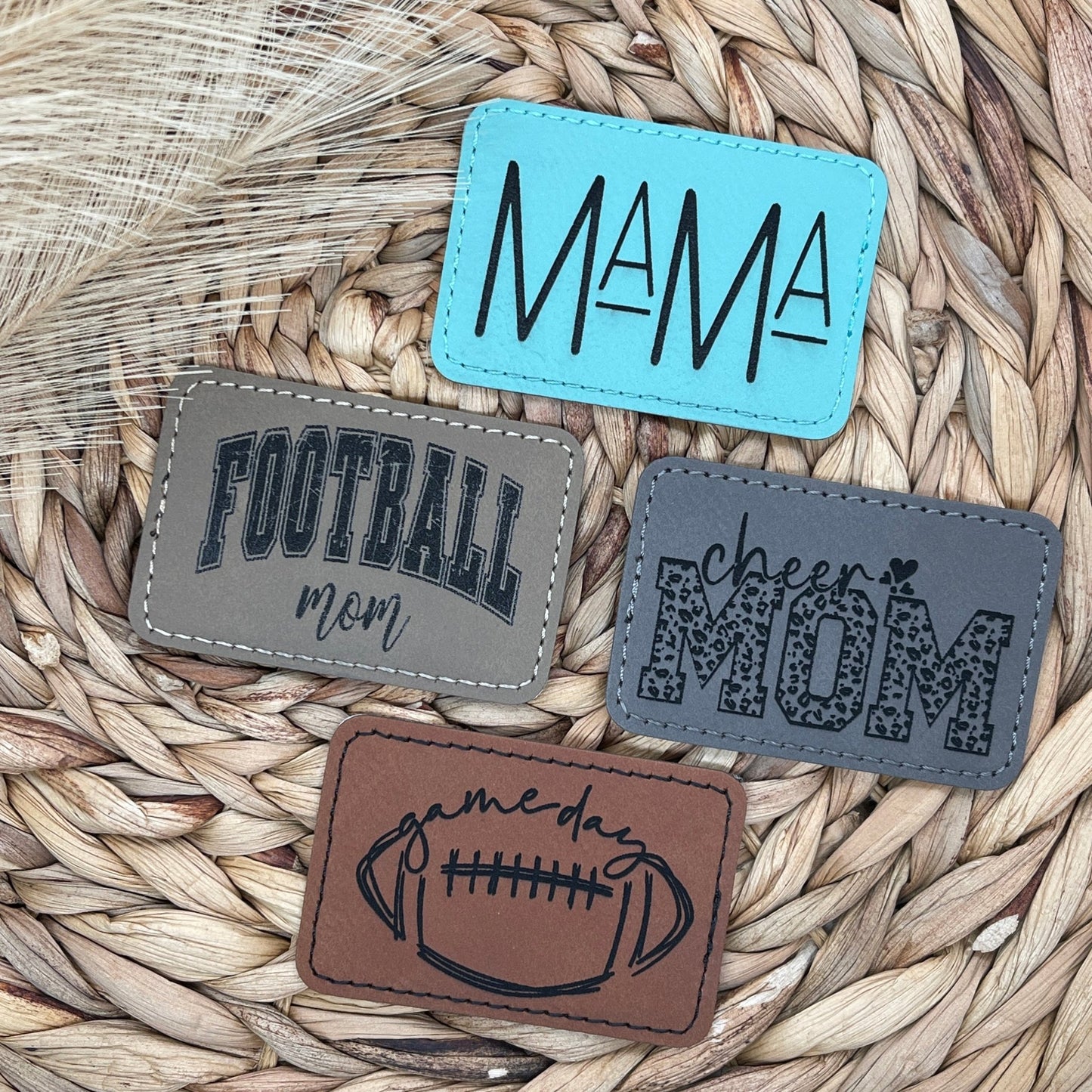 Leatherette Patch - Embellish My Heart